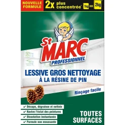 St Marc Lessive gros nettoyage à la résine de pin professionnel toutes surfaces 1kg* Produits De Gros Lessivage