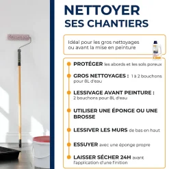 Lessive gros travaux sans rinçage 1L><noscript><img width=