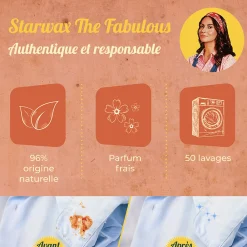 Lessive liquide Starwax The fabulous 1,5 L><noscript><img width=