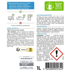 Starwax Liquéfiant anti-odeur WC chimique 1L* Nettoyant Pour Wc
