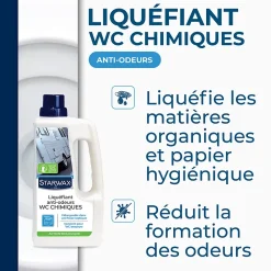 Starwax Liquéfiant anti-odeur WC chimique 1L* Nettoyant Pour Wc
