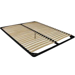 Bb Loisir Lit 2 places 140x190cm Chêne CITA inclus sommier et tete de lit chevet et tiroir* Lit Double