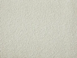 Lit 140 x 190 cm - Tissu bouclette - Beige - ISYDE><noscript><img width=