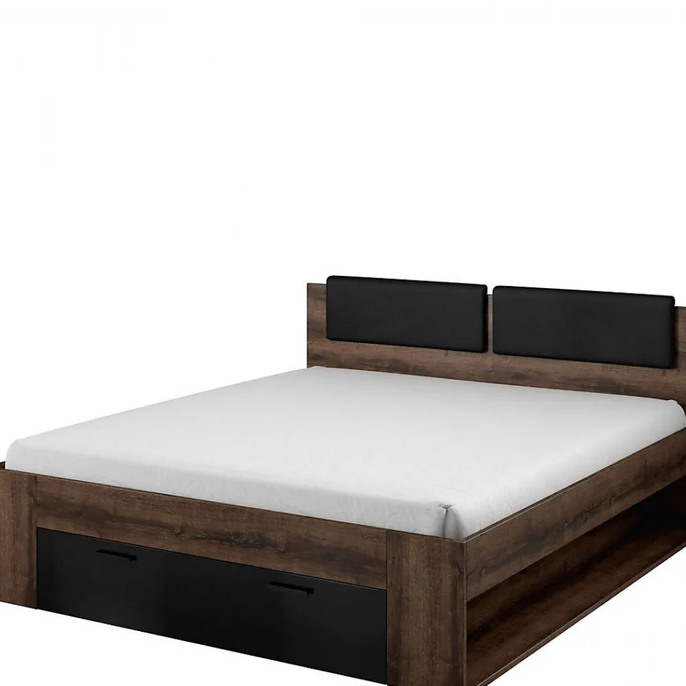 Lit adulte GALAXY 160x200 cm avec tiroir de rangement>Azura Home Design Best