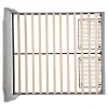 Gutent Lit adulte lit cadre à lattes en bois lit 180x200 cm lit led rembourré lit 2 tiroirs lit double lin gris* Lit Avec Rangement