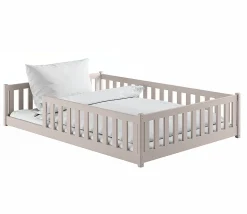 Lit au sol 140x200 sommier inclus Maya Cachemire>Petits-Meubles New