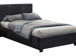 Habitat Et Jardin Lit avec coffre "Carla" 90 x 190 cm Noir* Lit Coffre