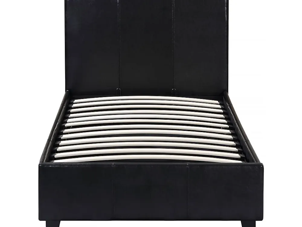 Habitat Et Jardin Lit avec coffre "Carla" 90 x 190 cm Noir* Lit Coffre