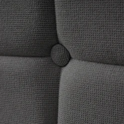 Lit avec rangement 140 x 200 cm - Lit Double avec 4 Tiroirs et LED - Lin Bois Métal - Sans Matelas - Gris><noscript><img width=