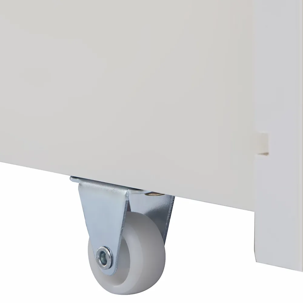 Okwish Lit avec rangement 140x200 cm - Lit double avec tiroirs et tête de lit - Pin massif + MDF - Sans Matelas - Blanc* Lit Avec Rangement