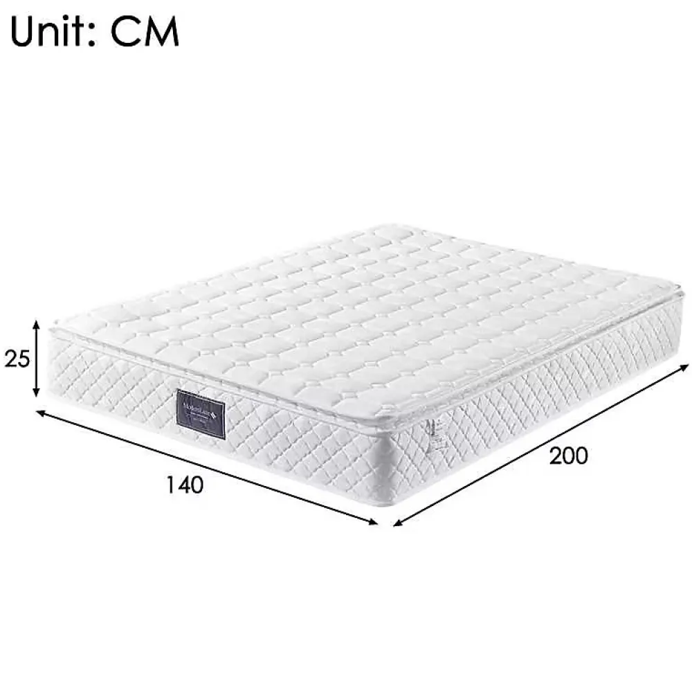 Lit avec rangement 180x200 cm double, éclairage LED intégré, bois chêne clair, design fonctionnel et moderne, sans matelas>Okwish Online