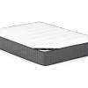 Vente-unique Lit avec tiroirs 160 x 200 cm - Tissu velours - Beige + Matelas - LEOPOLD* Lit Avec Rangement