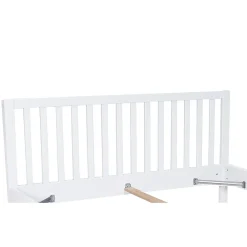 Weber Industries Lit avec tête à barreaux PARKER 160 x 200 cm / Blanc* Lit Double