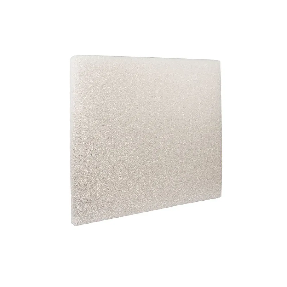 Lit avec tête de lit bouclette et sommier tapissier - Lit en bois massif>Sommeil De Plomb Hot