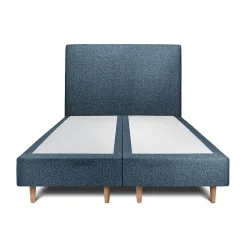 Lit avec tête de lit bouclette et sommier tapissier - Lit en bois massif>Sommeil De Plomb