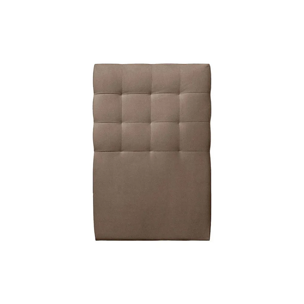 Lit avec tête de lit capitonnée velours et sommier - Lit en bois massif>Sommeil De Plomb Hot