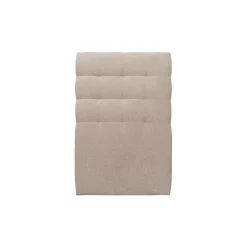 Sommeil De Plomb Lit avec tête de lit capitonnée tissu et sommier tapissier - Lit en bois massif* Lit Simple