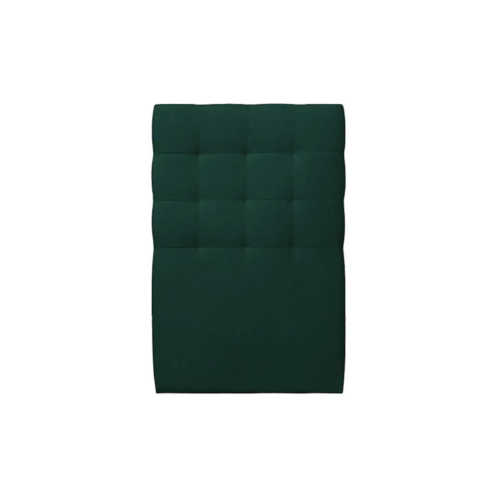 Lit avec tête de lit capitonnée velours et sommier - Lit en bois massif>Sommeil De Plomb Hot