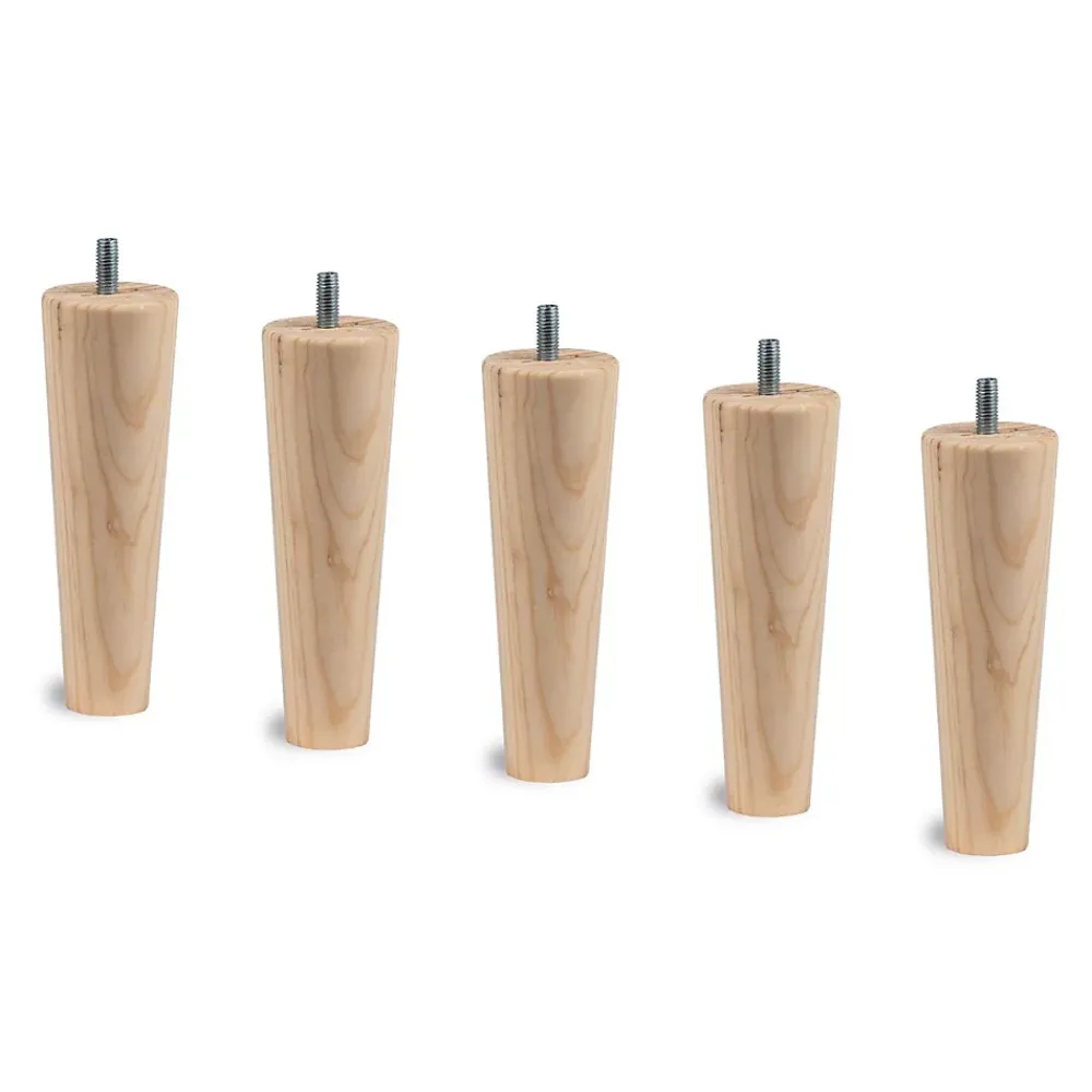 Sommeil De Plomb Lit avec tête de lit lignes velours et sommier kit - Lit en bois massif* Lit Double