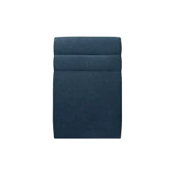 Sommeil De Plomb Lit avec tête de lit lignes tissu et sommier kit - Lit en bois massif* Lit Simple