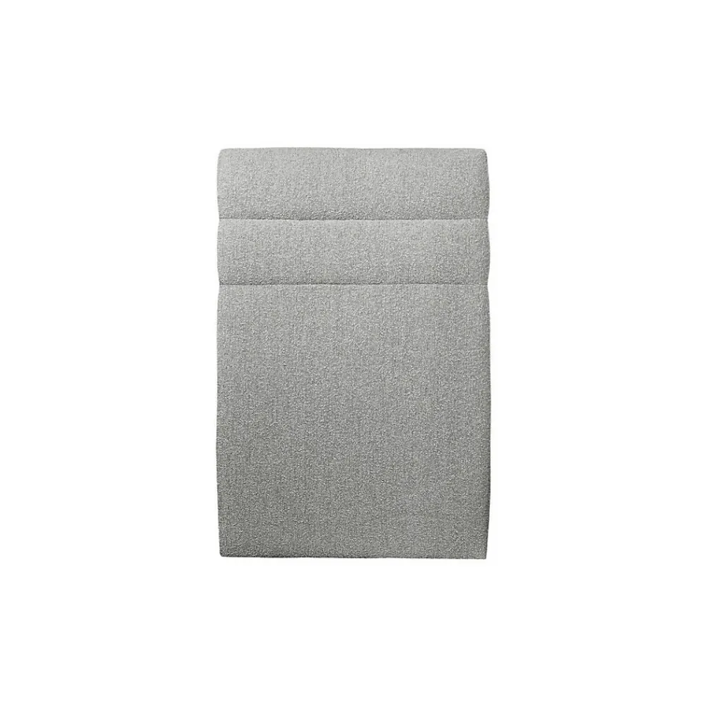 Lit avec tête de lit lignes bouclette et sommier tapissier - Lit en bois massif>Sommeil De Plomb