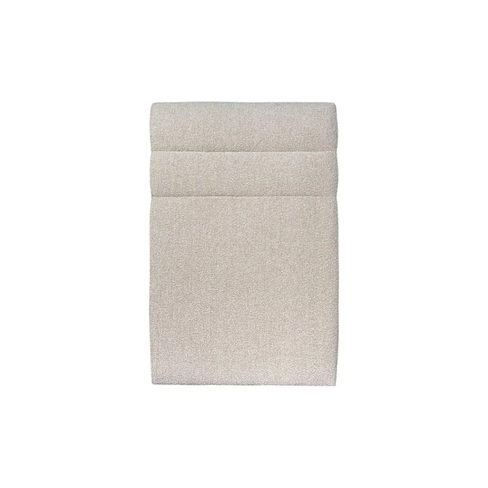 Sommeil De Plomb Lit avec tête de lit lignes bouclette et sommier kit - Lit en bois massif* Lit Simple
