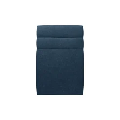Lit avec tête de lit lignes tissu et sommier tapissier - Lit en bois massif><noscript><img width=