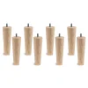 Sommeil De Plomb Lit avec tête de lit lignes tissu et sommier tapissier - Lit en bois massif* Lit Double