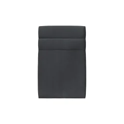 Lit avec tête de lit lignes velours et sommier tapissier - Lit en bois massif><noscript><img width=