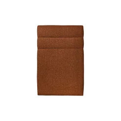 Lit avec tête de lit lignes bouclette et sommier kit - Lit en bois massif><noscript><img width=