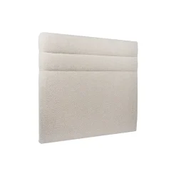 Sommeil De Plomb Lit avec tête de lit lignes bouclette et sommier kit - Lit en bois massif* Lit Simple