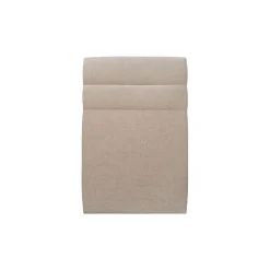 Sommeil De Plomb Lit avec tête de lit lignes tissu et sommier tapissier - Lit en bois massif* Lit Simple