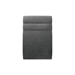 Sommeil De Plomb Lit avec tête de lit lignes tissu et sommier tapissier - Lit en bois massif* Lit Simple