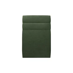 Lit avec tête de lit lignes tissu et sommier tapissier - Lit en bois massif><noscript><img width=