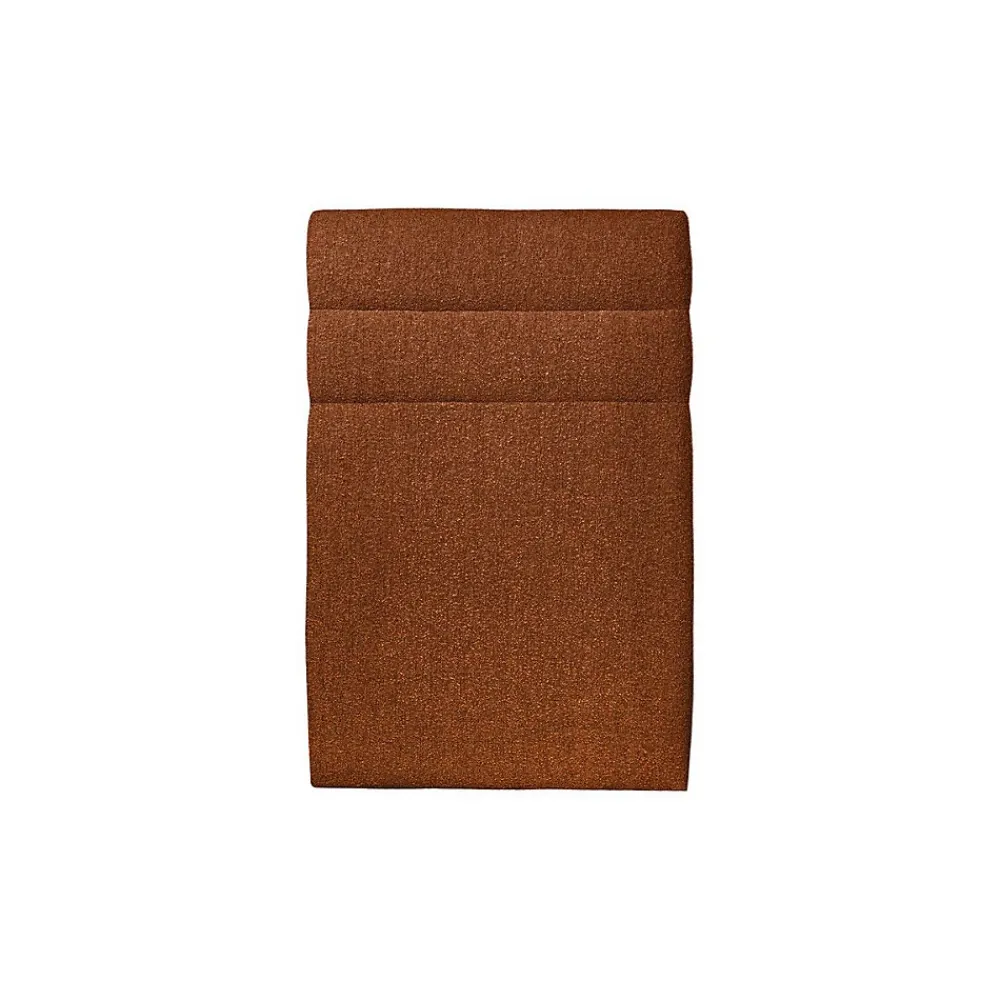 Sommeil De Plomb Lit avec tête de lit lignes bouclette et sommier tapissier - Lit en bois massif* Lit Simple