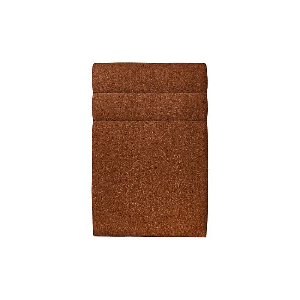 Lit avec tête de lit lignes bouclette et sommier tapissier - Lit en bois massif>Sommeil De Plomb New