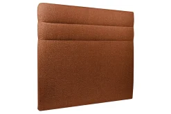 Sommeil De Plomb Lit avec tête de lit lignes bouclette et sommier tapissier - Lit en bois massif* Lit Double
