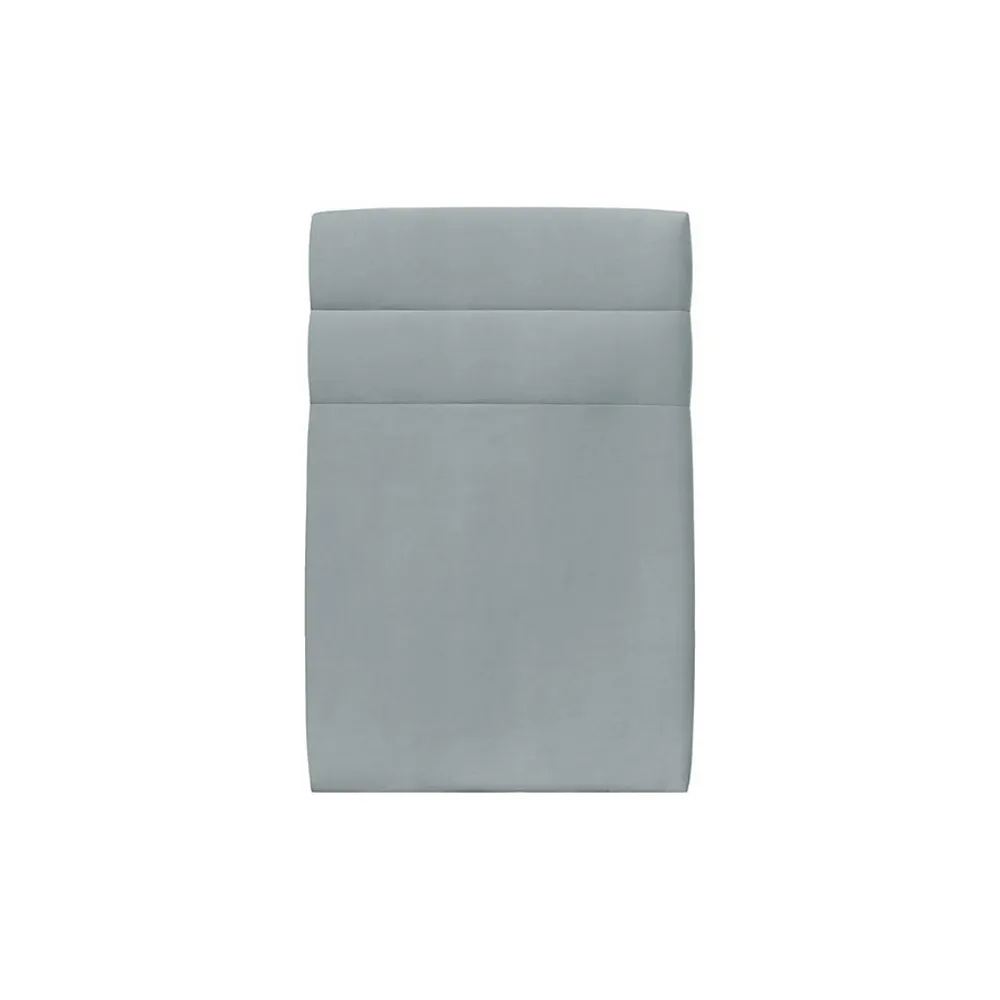 Sommeil De Plomb Lit avec tête de lit lignes velours et sommier kit - Lit en bois massif* Lit Simple