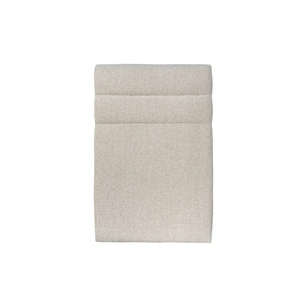 Lit avec tête de lit lignes bouclette et sommier tapissier - Lit en bois massif>Sommeil De Plomb New