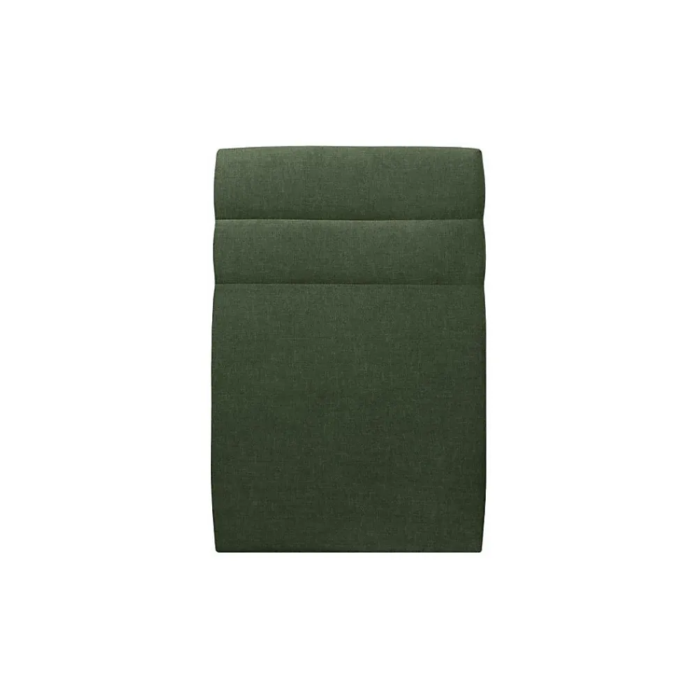 Lit avec tête de lit lignes tissu et sommier kit - Lit en bois massif>Sommeil De Plomb New