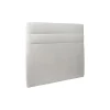 Sommeil De Plomb Lit avec tête de lit lignes velours et sommier tapissier - Lit en bois massif* Lit Double