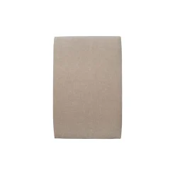 Lit avec tête de lit tapissier tissu et sommier tapissier - Lit en bois massif><noscript><img width=
