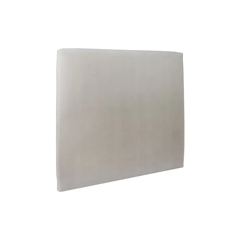 Sommeil De Plomb Lit avec tête de lit tapissier velours et sommier tapissier - Lit en bois massif* Lit Simple