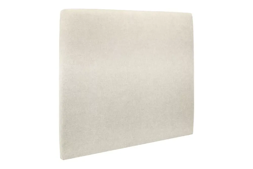 Sommeil De Plomb Lit avec tête de lit tapissier tissu et sommier tapissier - Lit en bois massif* Lit Double