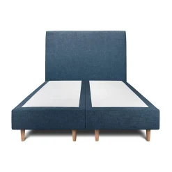 Lit avec tête de lit tapissier tissu et sommier tapissier - Lit en bois massif>Sommeil De Plomb Hot