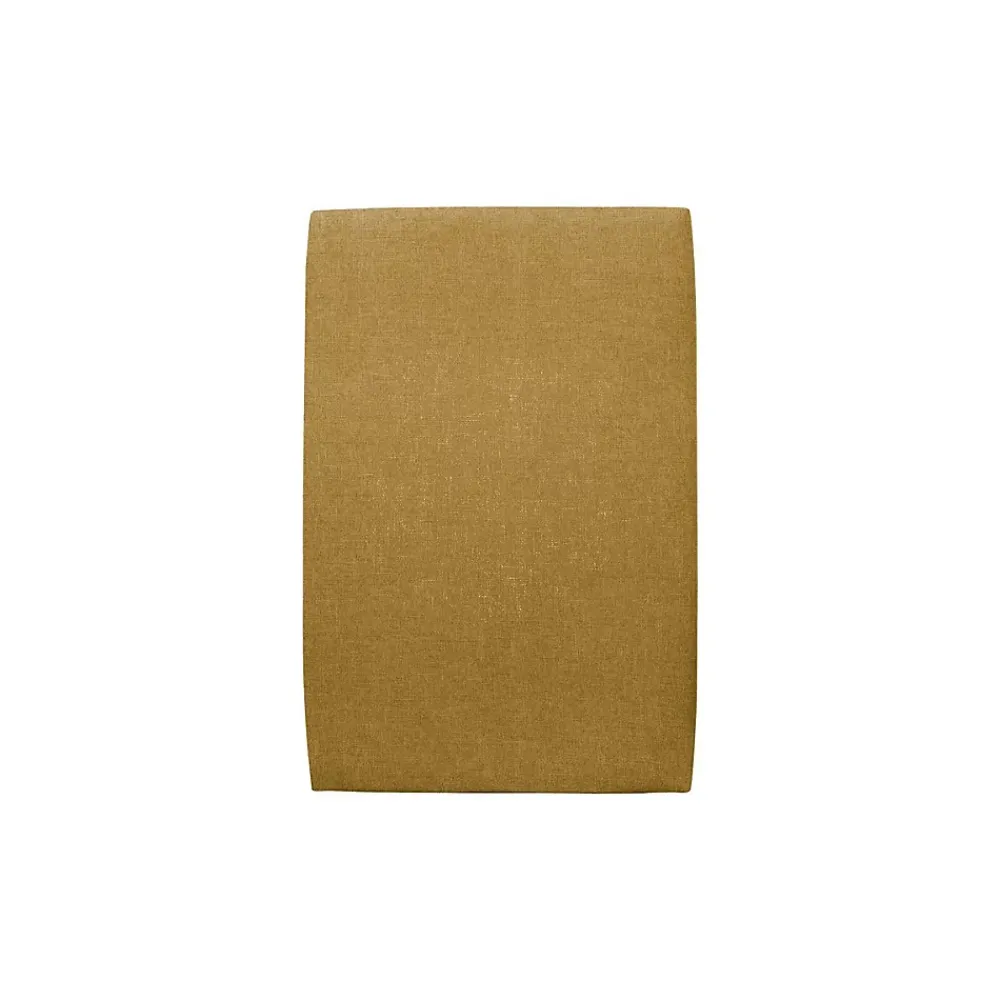 Sommeil De Plomb Lit avec tête de lit tapissier tissu et sommier tapissier - Lit en bois massif* Lit Simple