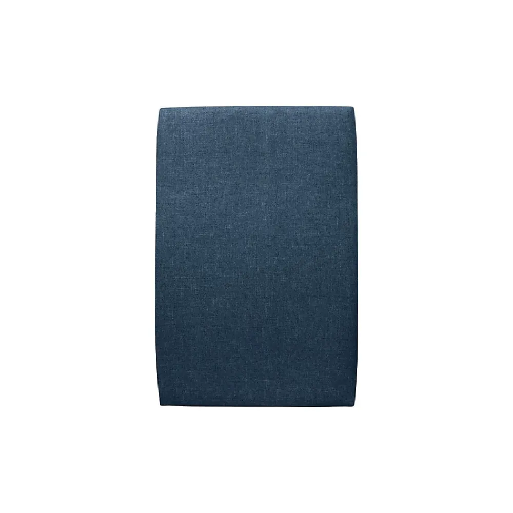 Sommeil De Plomb Lit avec tête de lit tapissier tissu et sommier kit - Lit en bois massif* Lit Simple