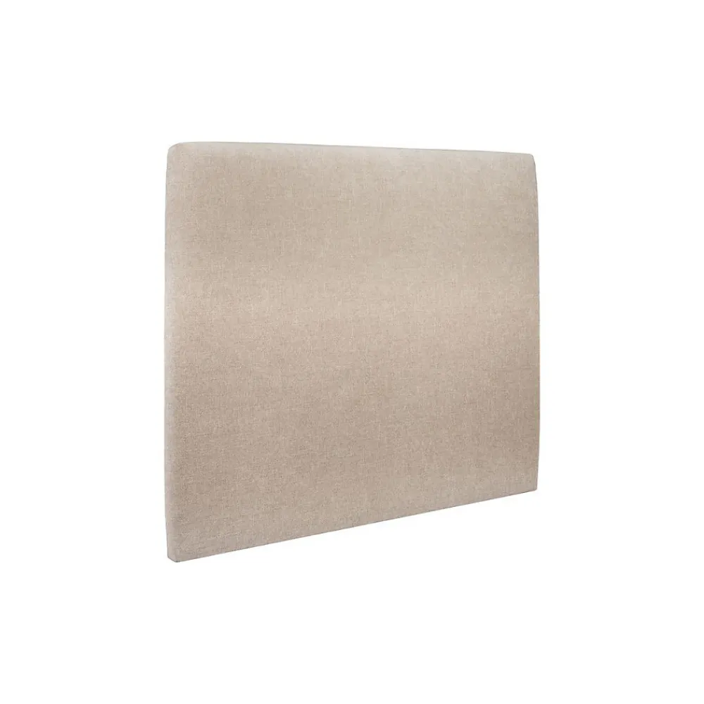 Lit avec tête de lit tapissier tissu et sommier tapissier - Lit en bois massif>Sommeil De Plomb Online