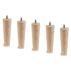 Sommeil De Plomb Lit avec tête de lit tapissier velours et sommier kit - Lit en bois massif* Lit Double