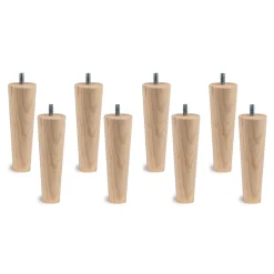 Sommeil De Plomb Lit avec tête de lit tapissier tissu et sommier tapissier - Lit en bois massif* Lit Double